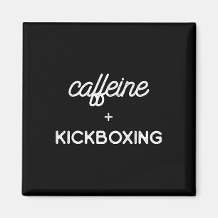 Kickboxing Coffee Kick Boxing Workout  Magnet
