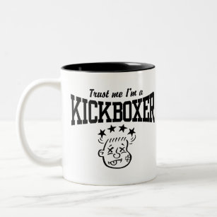 Kickboxing Two-Tone Coffee Mug