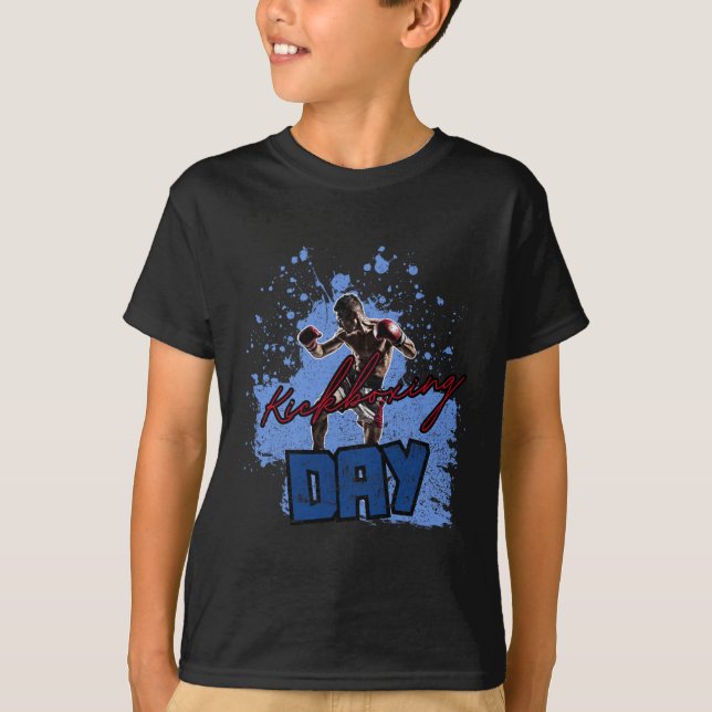 Kickboxing Day  T-Shirt (Front)
