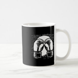 Kickboxing Drawing Self-defense Coffee Mug