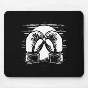 Kickboxing Drawing Self-defense Mouse Mat
