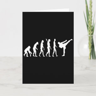 Kickboxing Evolution Karate Arti Taekwondo Judo Card