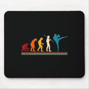 Kickboxing Evolution Kickboxer Karate Boxing Mma  Mouse Mat