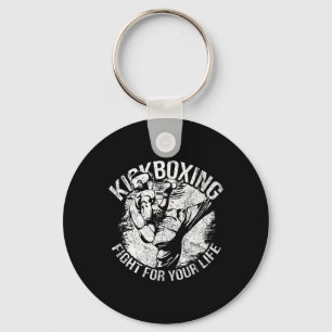 Kickboxing Fight For Your Life Kickbox Key Ring