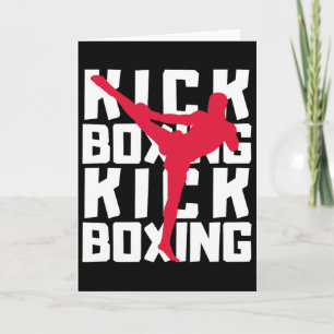 Kickboxing Fighter Card