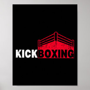 Kickboxing Fighting Ring Sport Poster