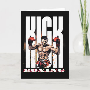 Kickboxing Fighting Style Card