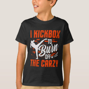 Kickboxing For Men Women Kickboxer Jab Workout Fit T-Shirt