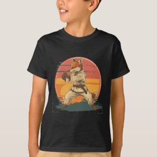 Kickboxing Fox Martial Arts Karate Jiu-jitsu Mma T T-Shirt