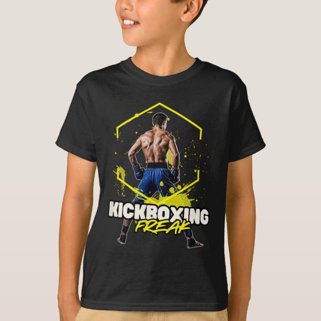 Kickboxing Freak  T-Shirt (Front)