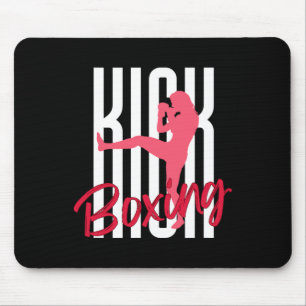 Kickboxing Front Kick  Mouse Mat
