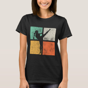 Kickboxing Girl Muay Thai Kickboxer T-Shirt