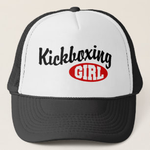Kickboxing Girl Trucker Hat