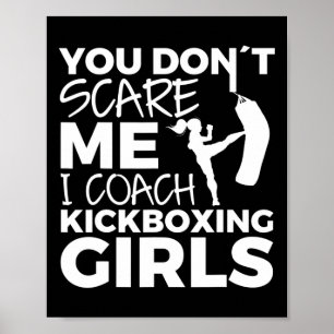 Kickboxing Girls Coach Poster