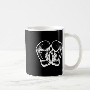 Kickboxing Gloves Drawing Taekwondo Coffee Mug