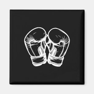 Kickboxing Gloves Drawing Taekwondo  Magnet