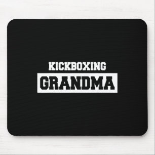 Kickboxing Grandma - Kickboxer Mouse Mat