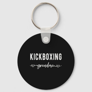 Kickboxing Grandma Proud Kickboxing Grandmother Key Ring