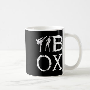 Kickboxing High Kick Boxing Tkw Mma Kung Fu Fighti Coffee Mug