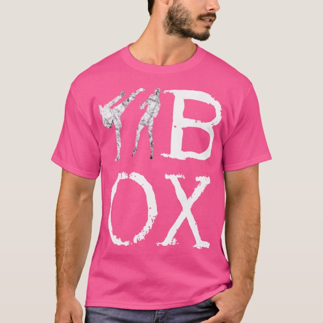 Kickboxing High Kick Boxing Tkw Mma Kung Fu Fighti T-Shirt (Front)