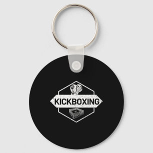 Kickboxing In The Ring  Key Ring