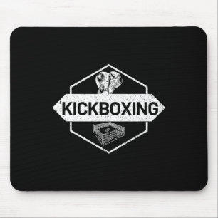 Kickboxing In The Ring Mouse Mat