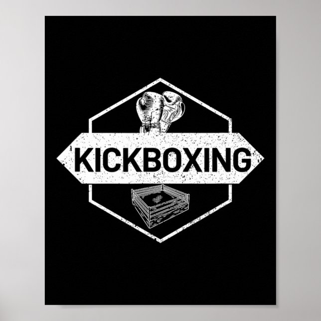 Kickboxing In The Ring  Poster (Front)