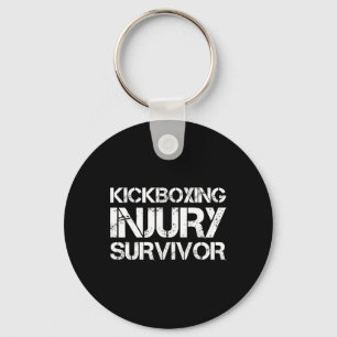 Kickboxing Injury Survivor Key Ring