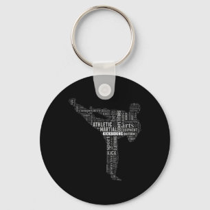 Kickboxing Instructor Key Ring