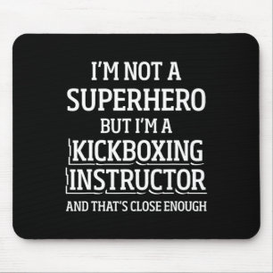 Kickboxing Instructor Kick Boxing Workout _5 Mouse Mat