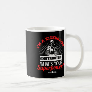 Kickboxing Instructor Kickboxer Job Title Coffee Mug