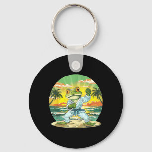 Kickboxing Jiu-Jitsu Mma Toad Taekwondo Frog Key Ring