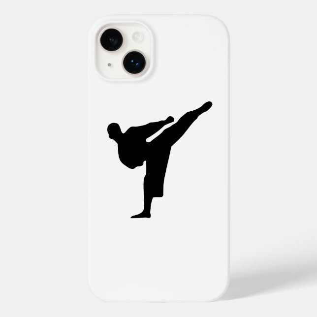 Kickboxing - Karate iPhone Case (Back)