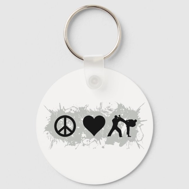 Kickboxing Key Ring (Front)