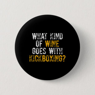 Kickboxing Kick Boxing Workout _1 6 Cm Round Badge
