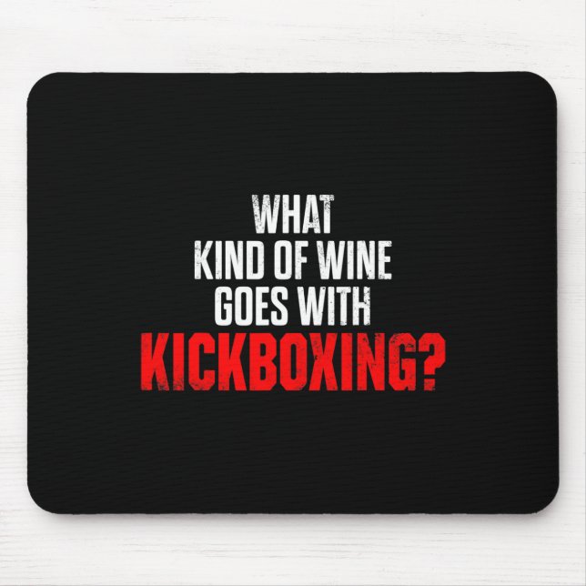 Kickboxing Kick Boxing Workout _4  Mouse Mat (Front)