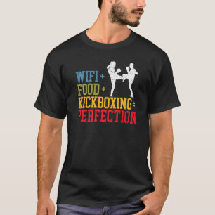 Kickboxing Kickboxer Combat Fighting Mma Striking T-Shirt
