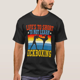 Kickboxing Kickboxer Combat Fighting Mma Striking  T-Shirt