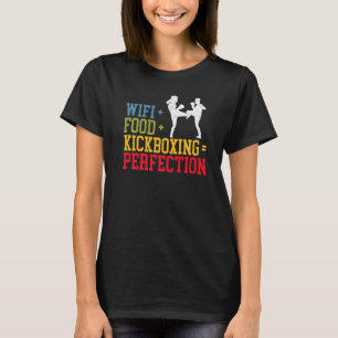 Kickboxing Kickboxer Combat Fighting Mma Striking T-Shirt