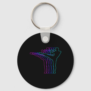 Kickboxing Kickboxer Gift Clothes For Boys Youth M Key Ring