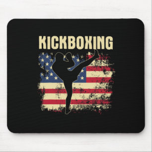 Kickboxing - Kickboxer Mixed Martial Arts Coach Se Mouse Mat