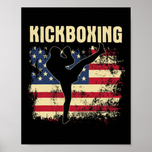 Kickboxing - Kickboxer Mixed Martial Arts Coach Se Poster