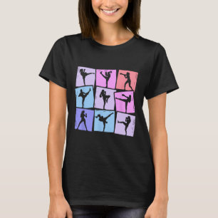 Kickboxing Kickboxer Muay Thai Girls Women Kids T-Shirt