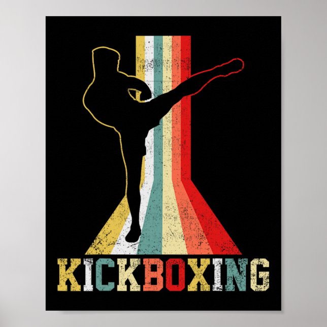 Kickboxing Kickboxer Vintage _1  Poster (Front)