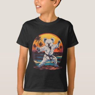 Kickboxing Koala Martial Arts Karate Jiu-Jitsu MMA T-Shirt