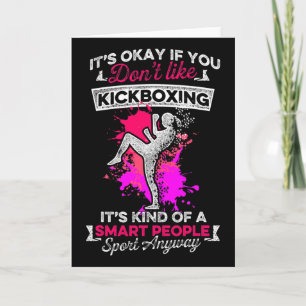 Kickboxing Like Kick Boxing Workout Card