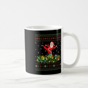 Kickboxing Martial Art Lover Xmas Ugly Kickboxing Coffee Mug