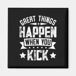 Kickboxing Meme Quote Magnet