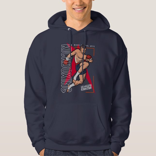 Kickboxing | Men Hoodie (Front)