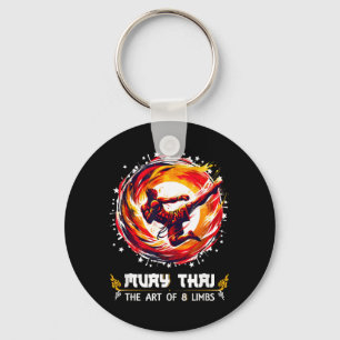 Kickboxing MMA Thai Boxing Art of Eight Limbs Muay Key Ring